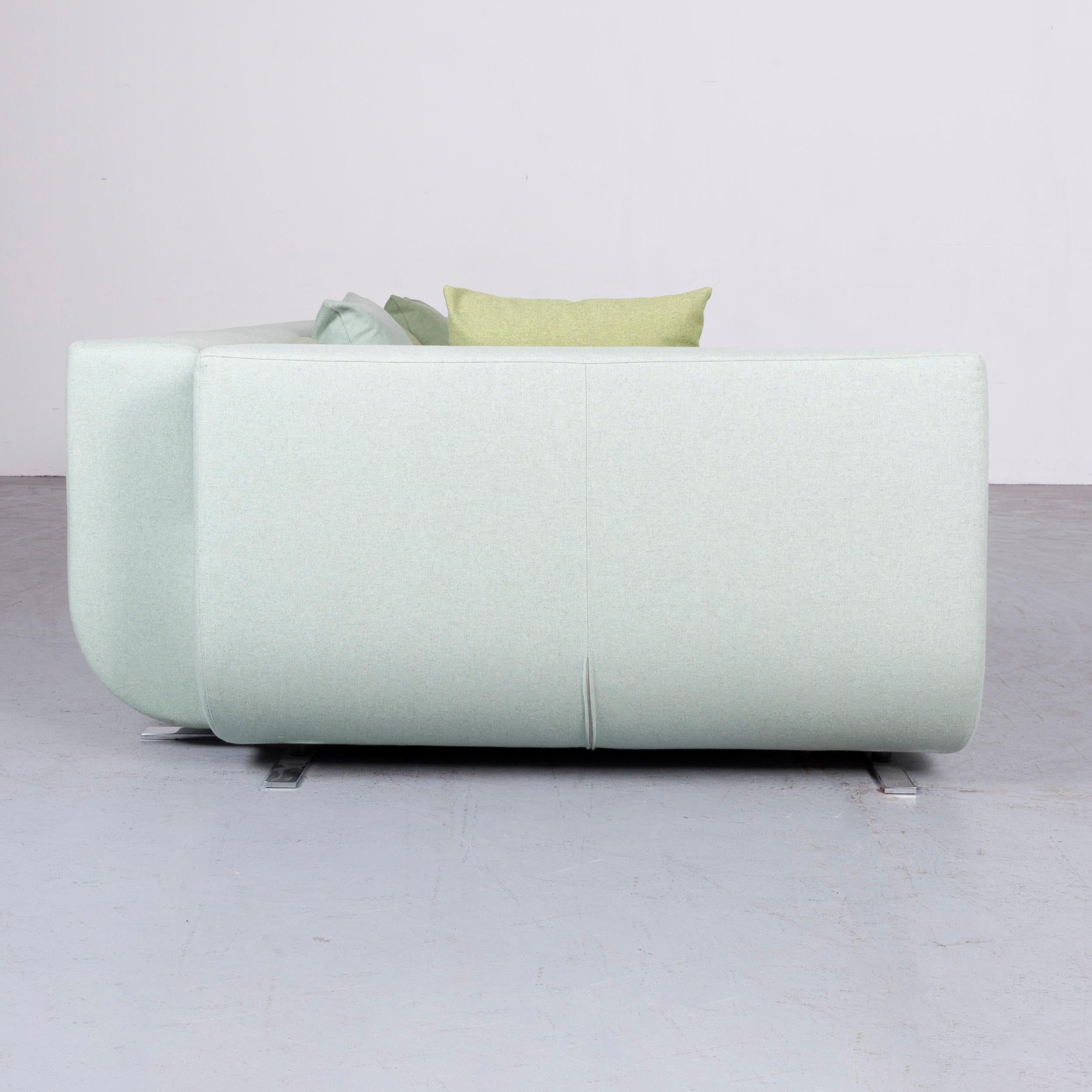 COR Nuba Designer Fabric Sofa Green Corner Couch For Sale 1