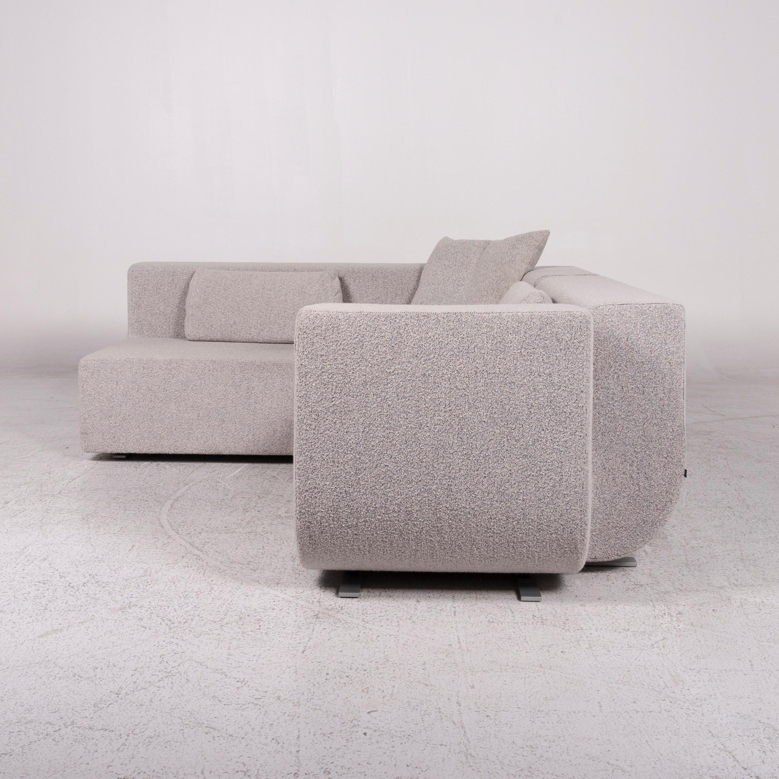 COR Nuba Fabric Corner Sofa Gray Sofa Couch 3