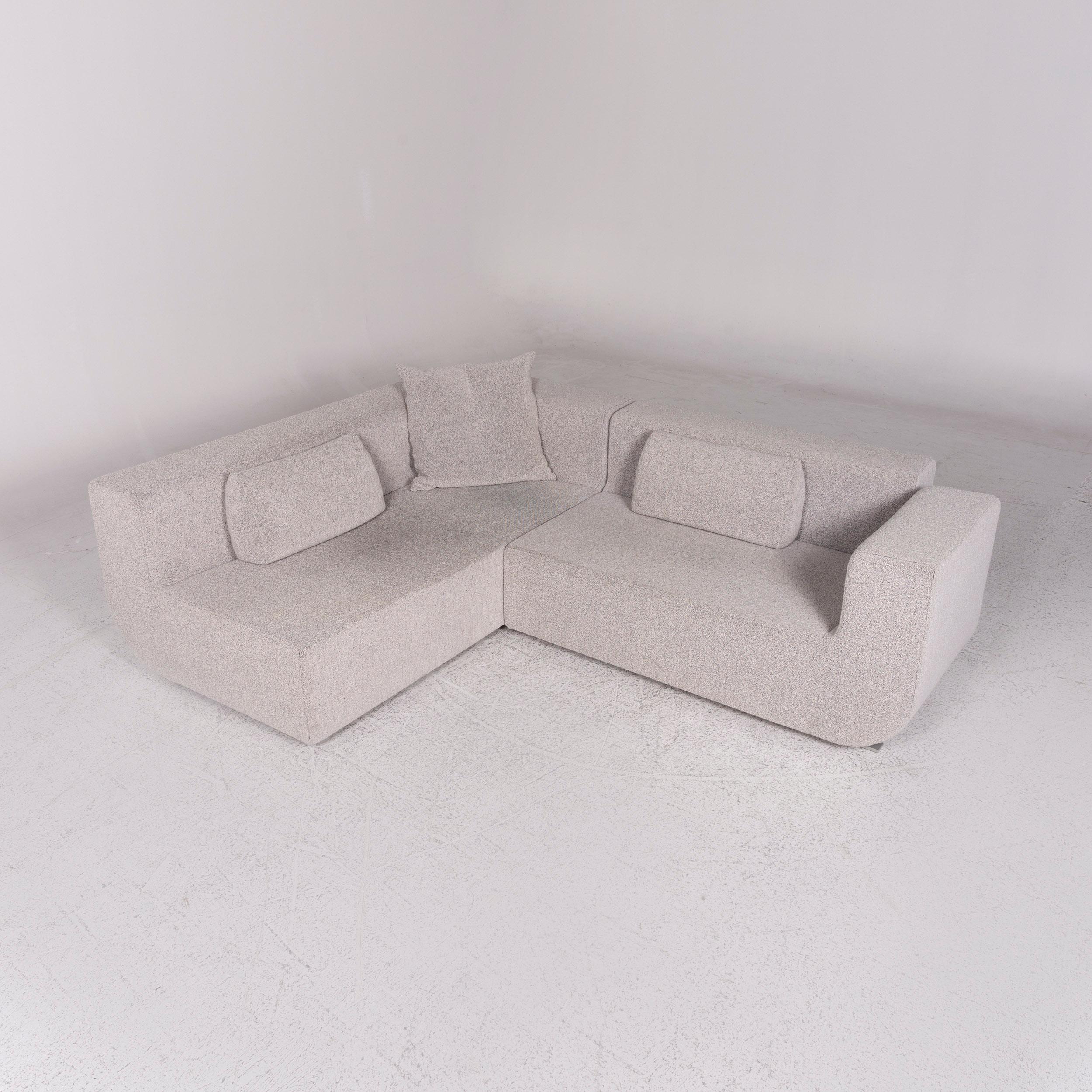 We bring to you a COR Nuba fabric corner sofa gray sofa couch.

 Product measurements in centimeters:
 
Depth 98
Width 192
Height 73
Seat-height 40
Rest-height 71
Seat-depth 49
Seat-width 162
Back-height 32.

 