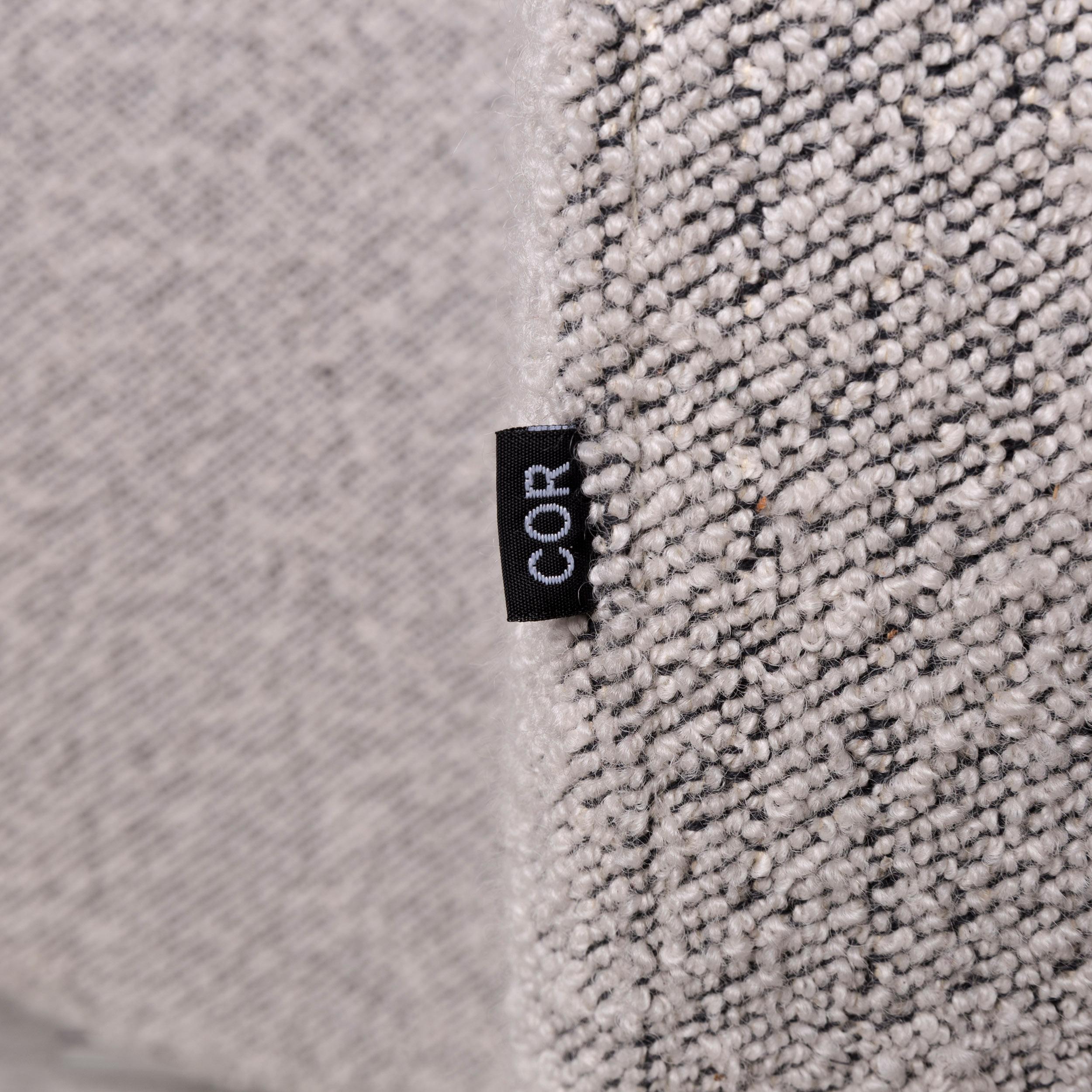 German COR Nuba Fabric Corner Sofa Gray Sofa Couch