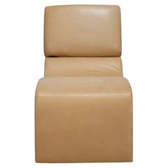 Chaise longue de cuero COR Onda
