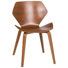 COR Shrimp Wood Chair Brown
