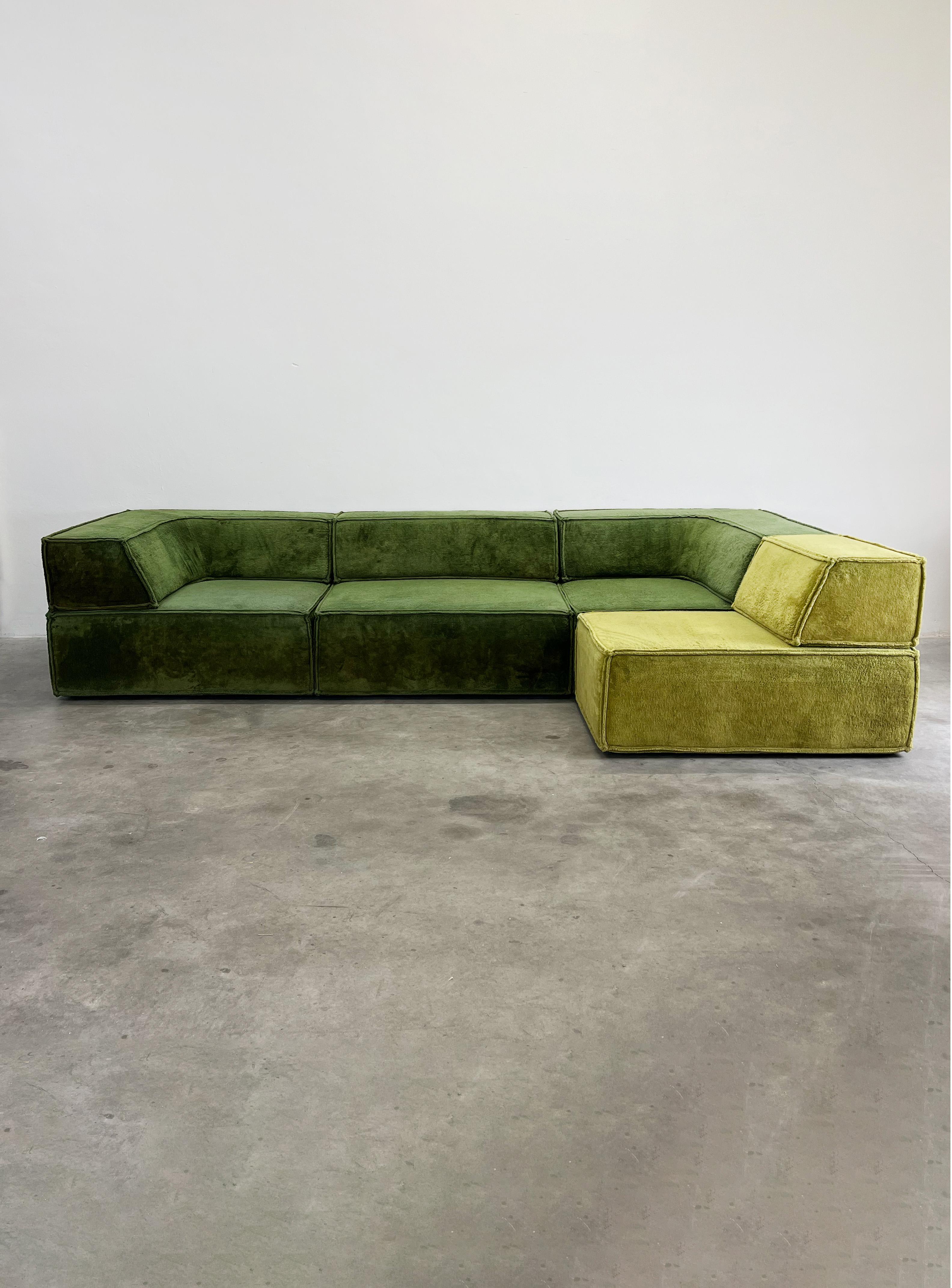 Swiss COR Trio Modular Sofa by Team Form AG (Green)