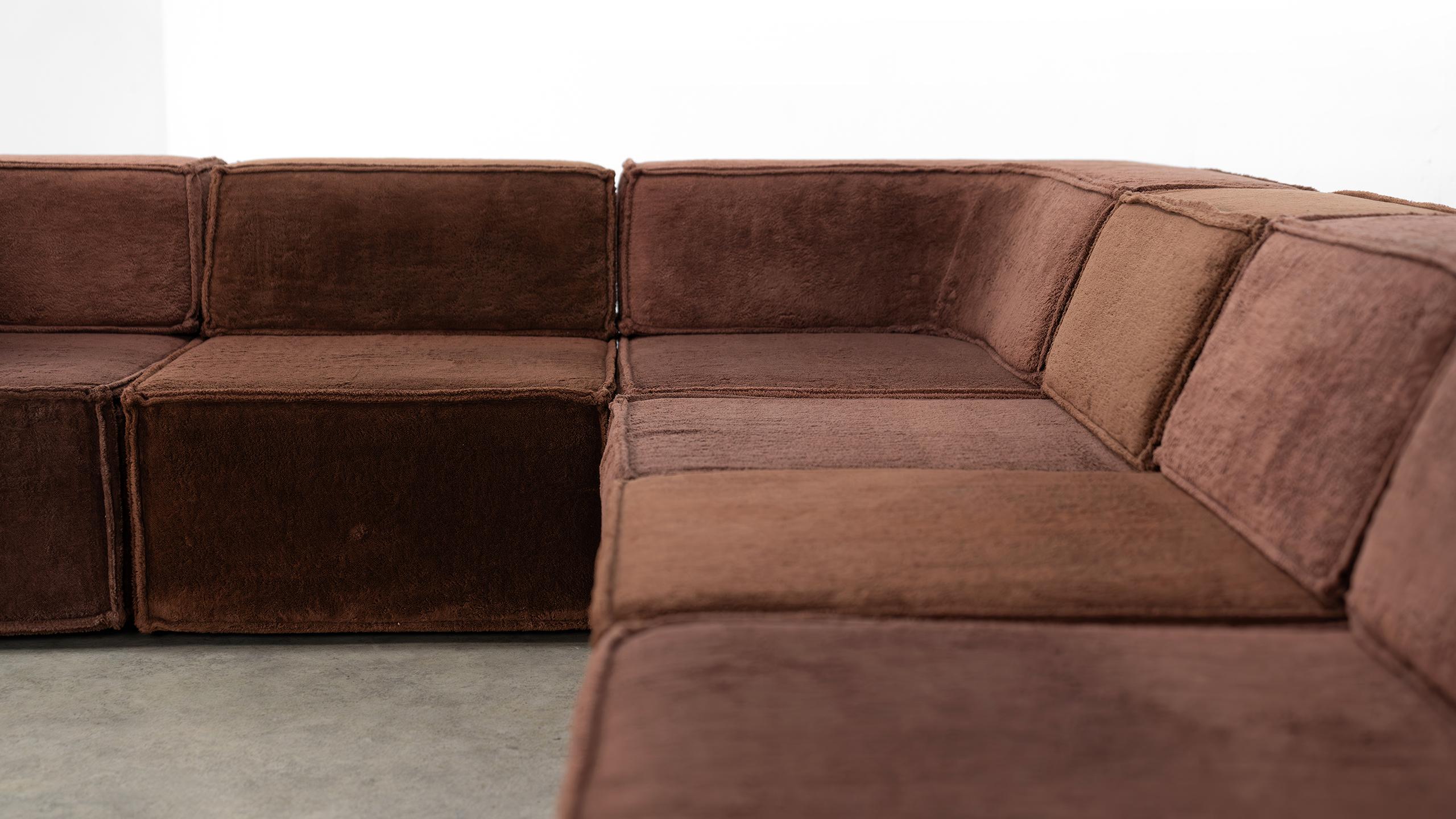 Cor Trio Modular Sofa Giant Landscape Brown Chocolate 1972 von Team Form AG im Angebot 11