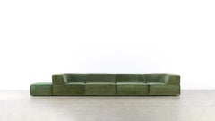 COR Trio Modular Sofa, Giant Landscape in Green, 1972 by Team Form AG