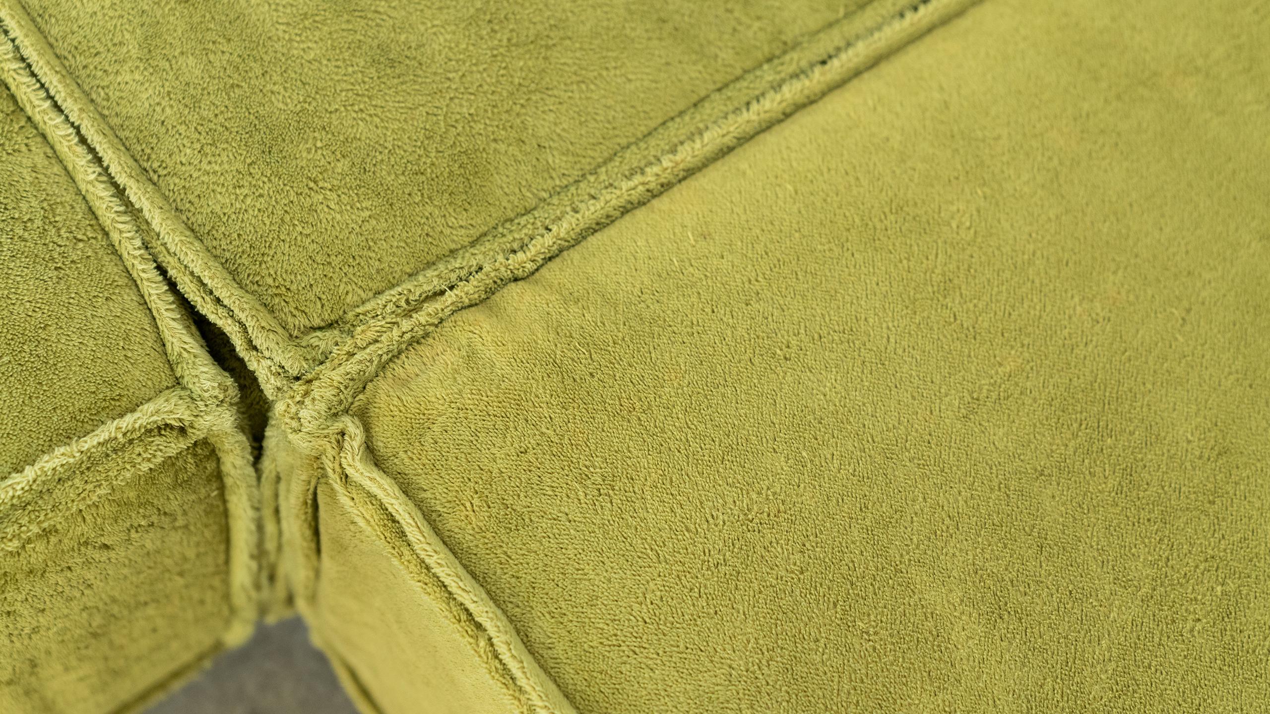 COR Trio Modular Sofa, Giant Landscape in Green, 1972 by Team Form Ag, Swiss 5