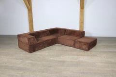 COR Trio Modular Sofa In Brown Teddy von Team Form AG, 1970er Jahre