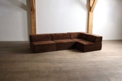COR Trio Modular Sofa In Brown Teddy By Team Form AG, 1970s