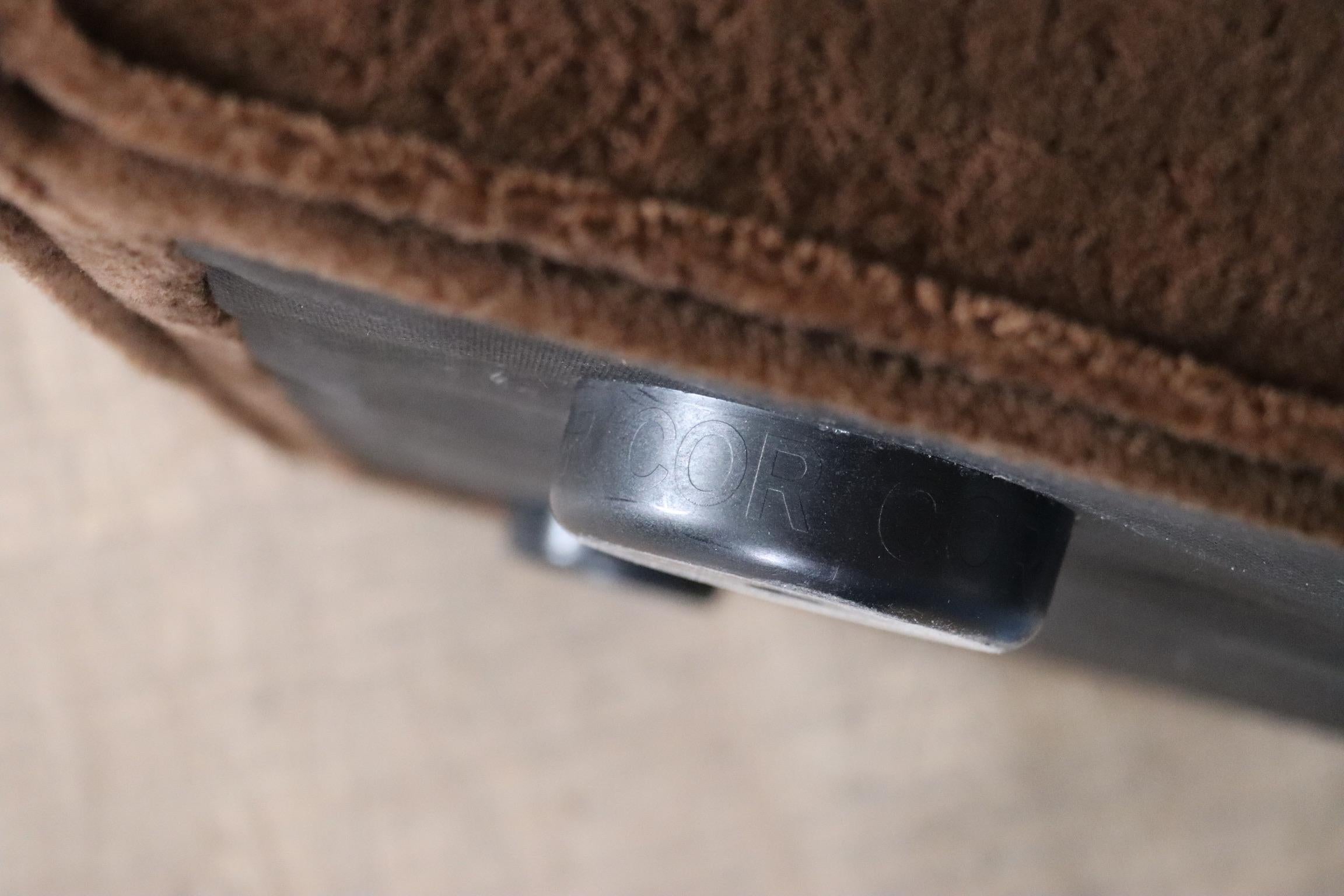 COR Trio Modular Sofa In Brown Teddy By Team Form AG, 1970s en venta 3