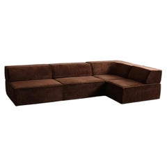 COR Trio Modular Sofa In Brown Teddy By Team Form AG, 1970s