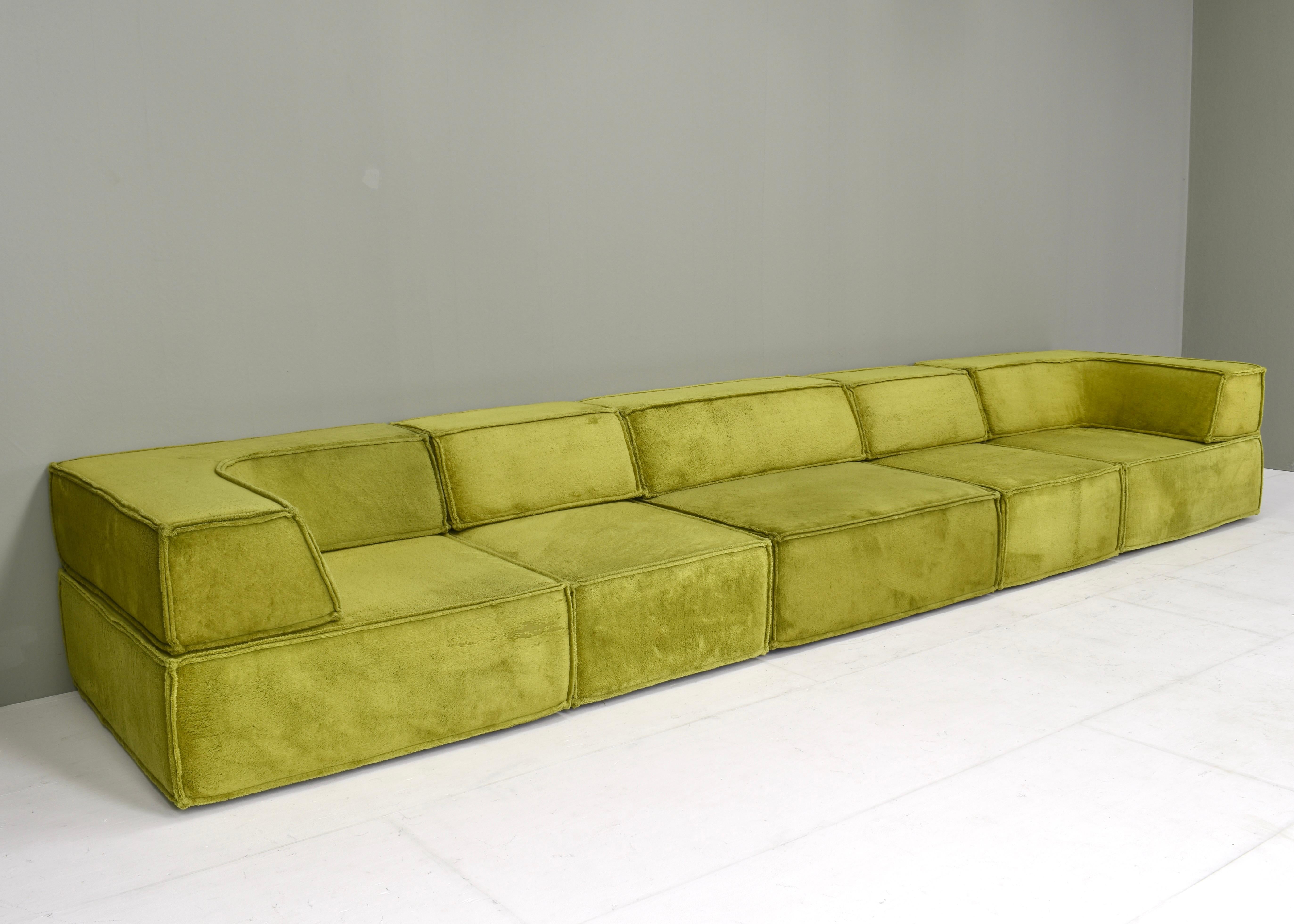 Mid-Century Modern COR Trio Sectional Sofa by Team Form Ag for COR, Germany / Switzerland, 1972