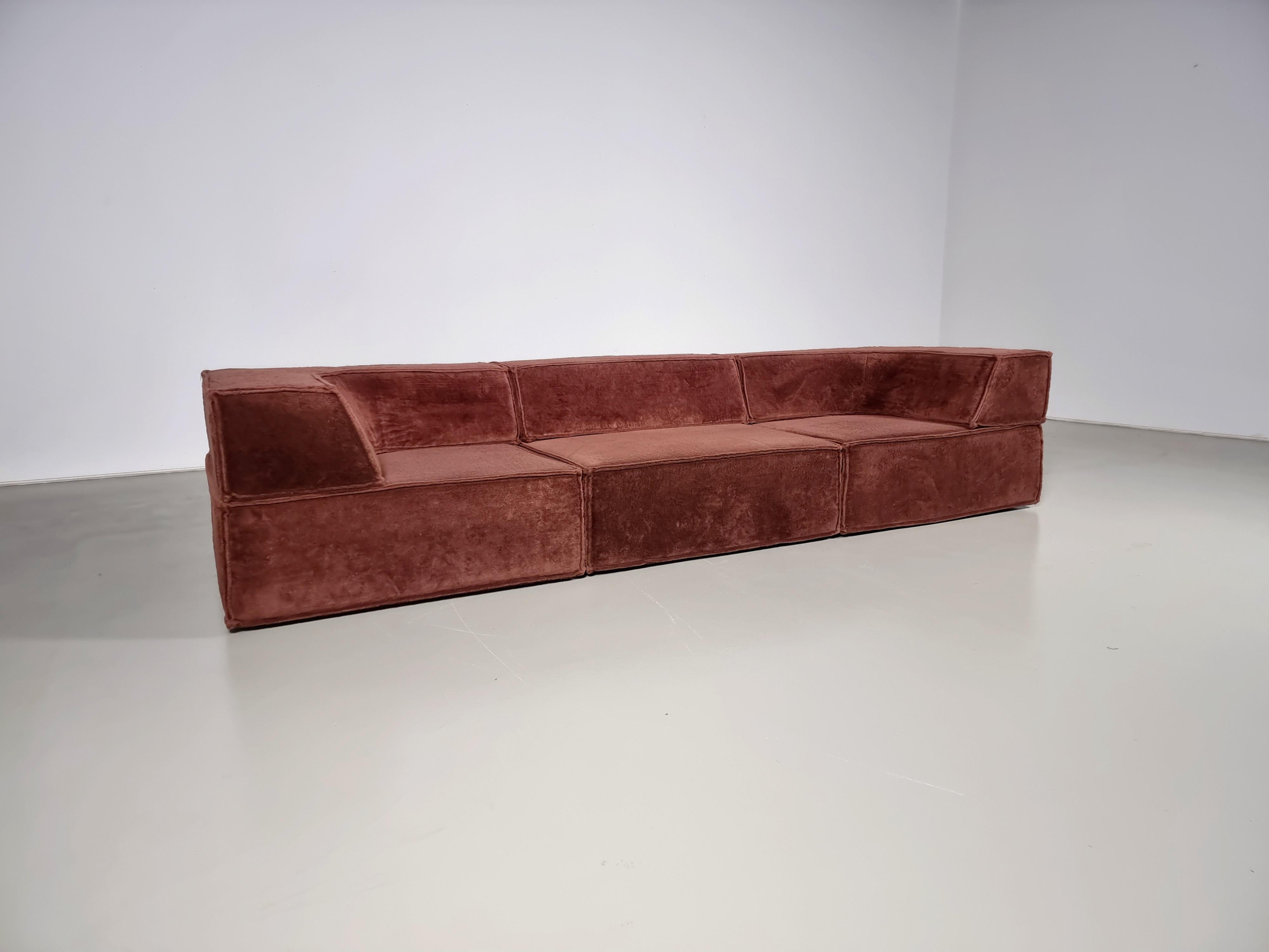 Mid-Century Modern COR Trio Sofa by Team Form Ag for COR Furniture, Germany, 1970s