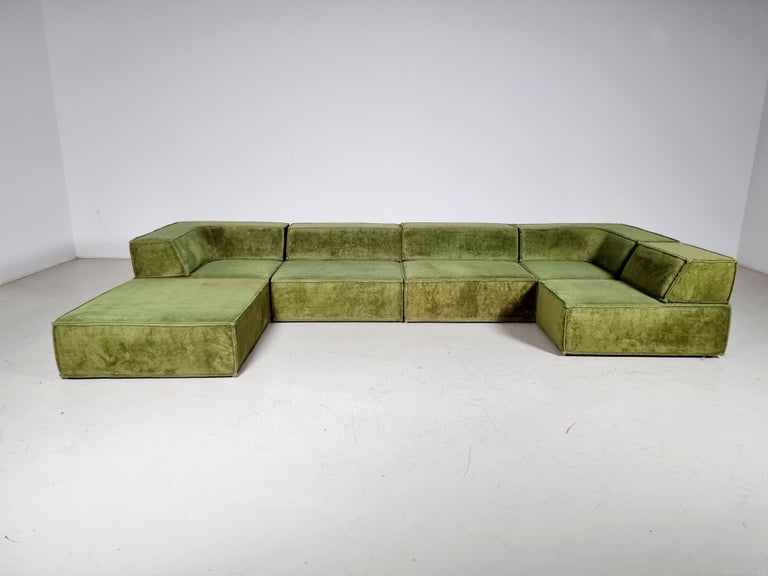 COR Trio Sofa by Team Form Ag for COR Furniture, Germany, 1970s In Good Condition In amstelveen, NL