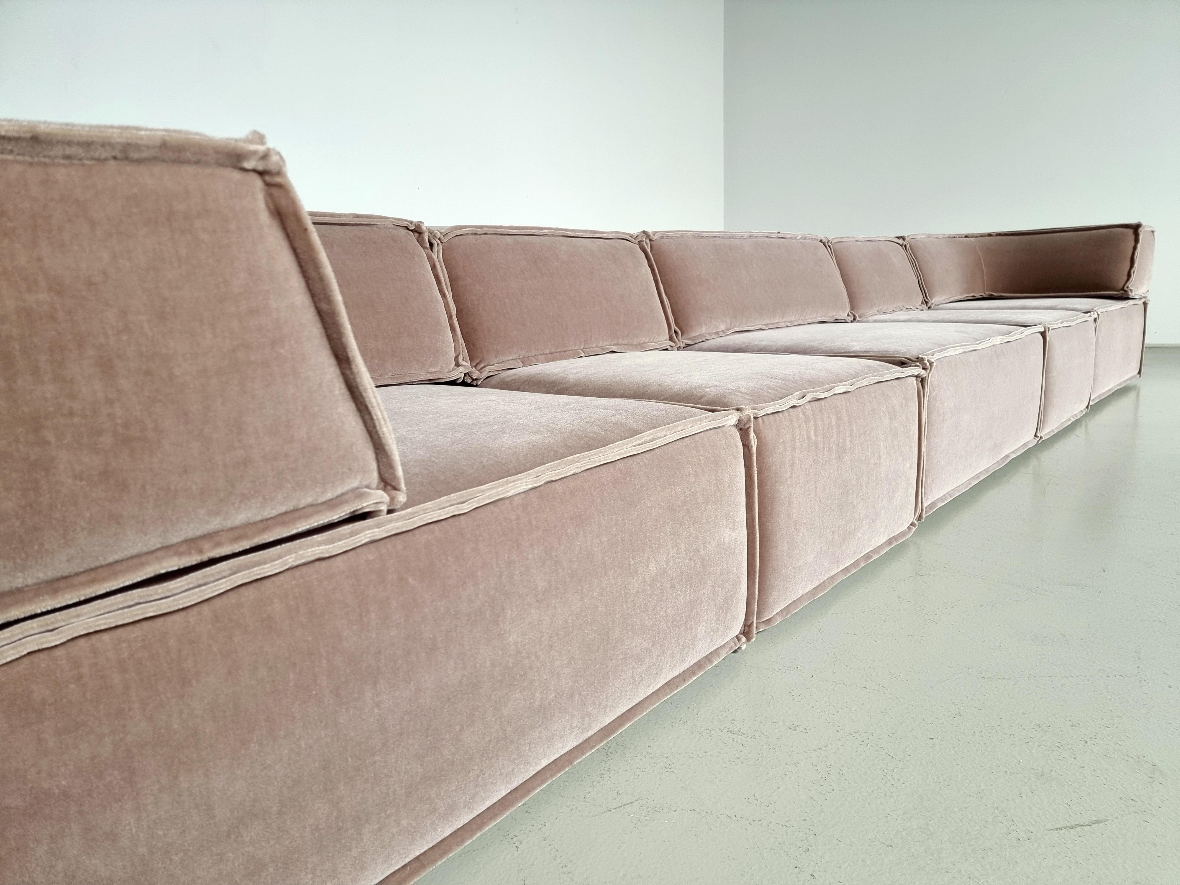 COR Trio Sofa by Team Form Ag for COR Furniture, Germany, 1970s In Excellent Condition For Sale In amstelveen, NL