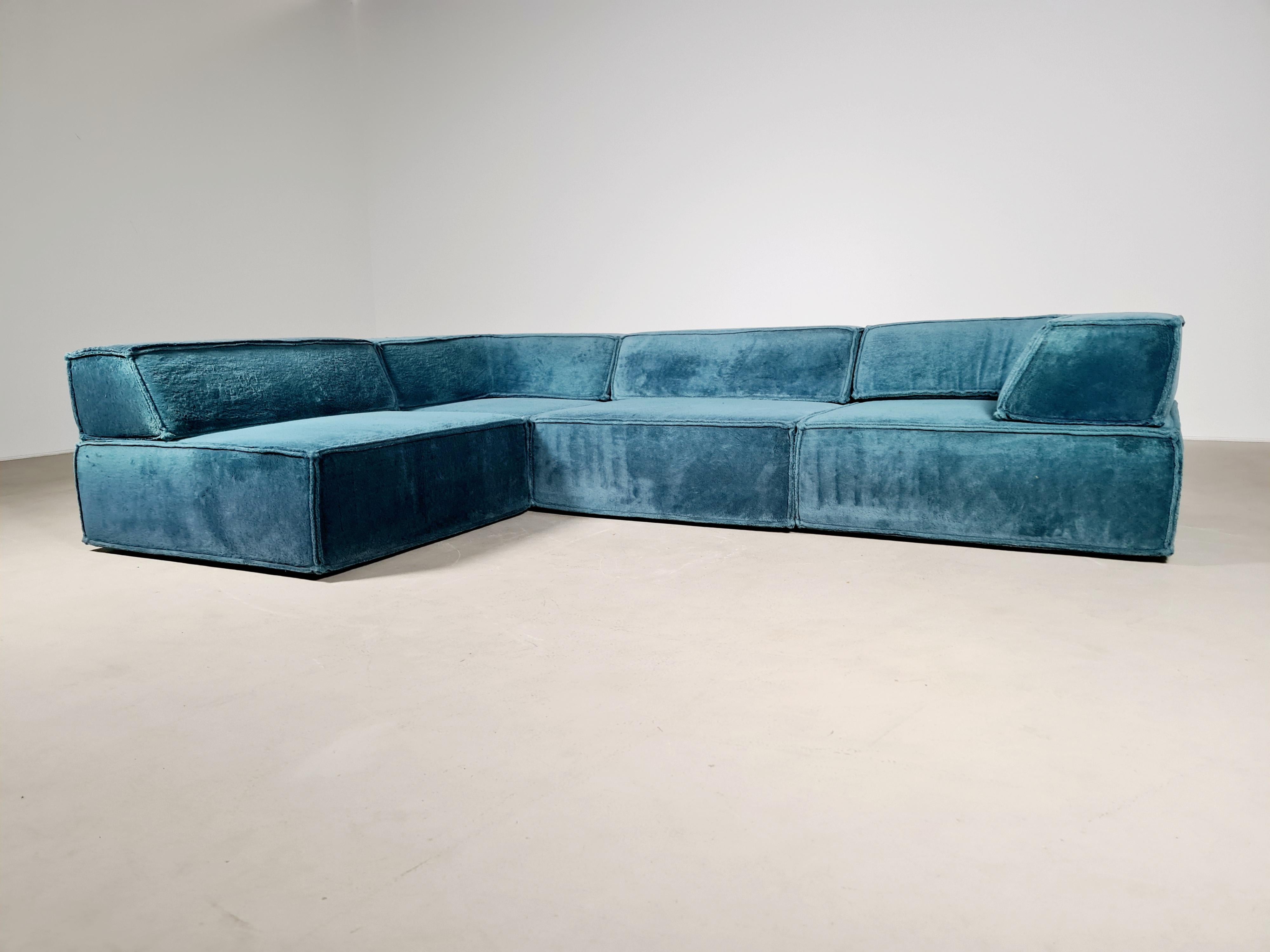 COR Trio Sofa by Team Form AG for COR Furniture, Germany, 1970s In Good Condition In amstelveen, NL