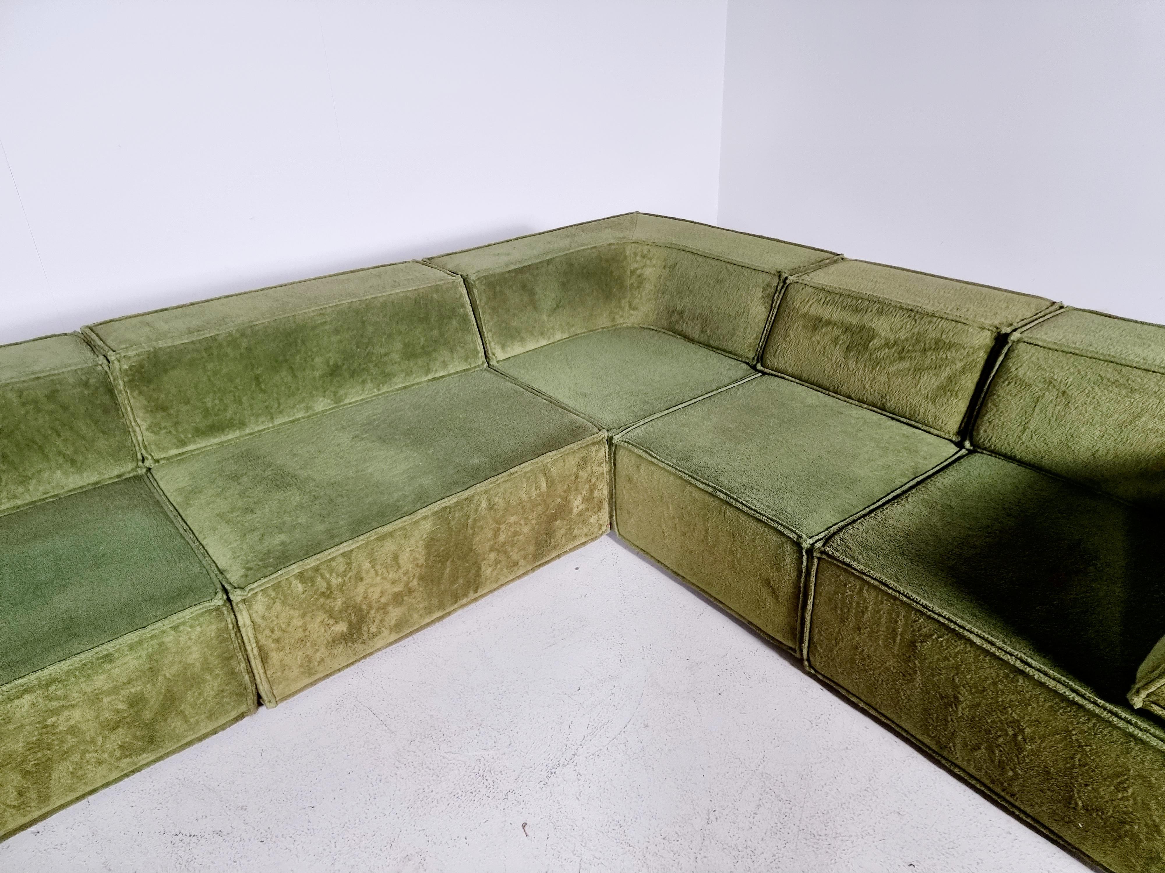 COR Trio Sofa by Team Form Ag for COR Furniture, Germany, 1970s In Good Condition In amstelveen, NL