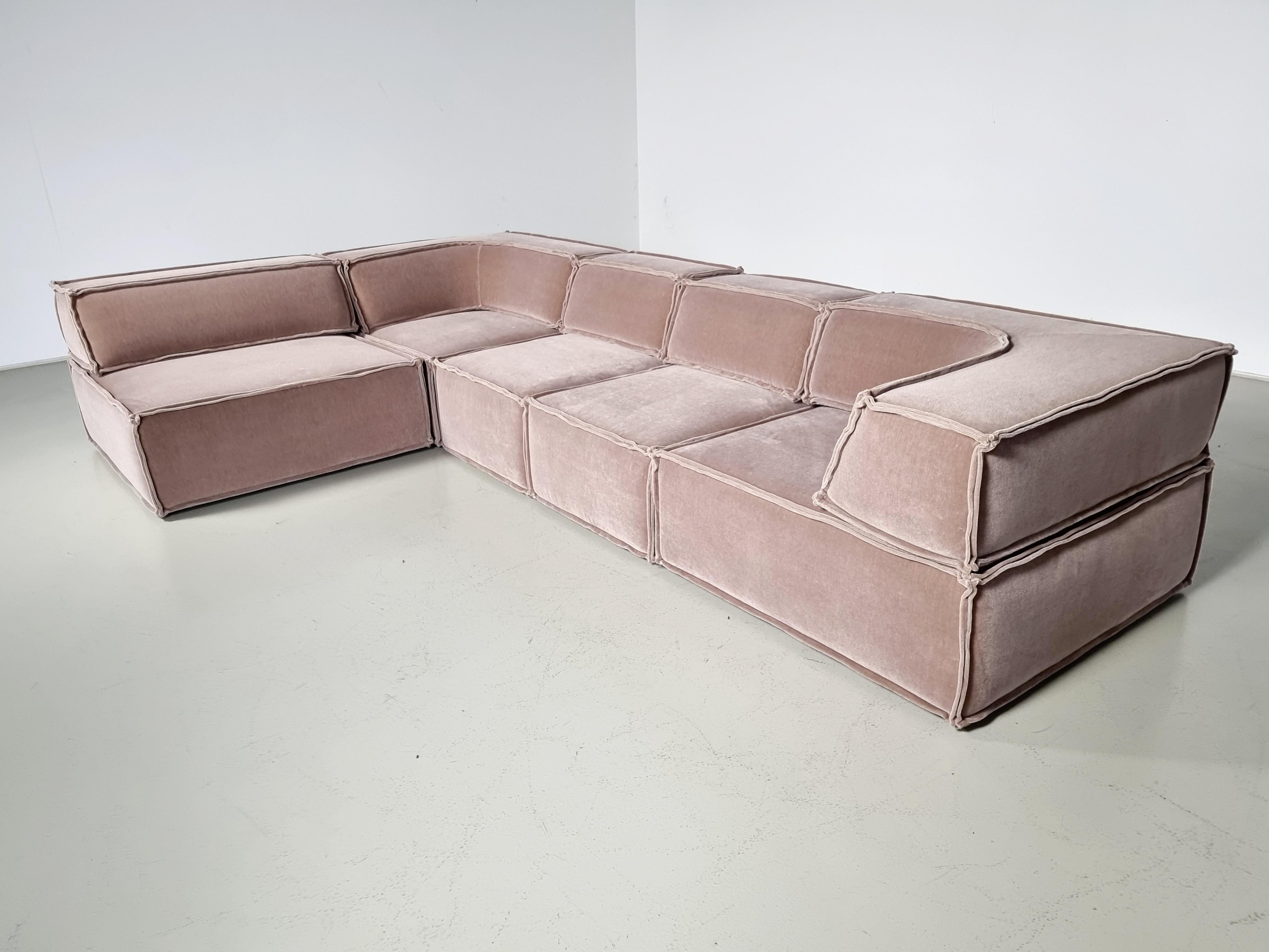 COR Trio Sofa en mohair beige par Team Form AG pour COR Furniture, 1970 3