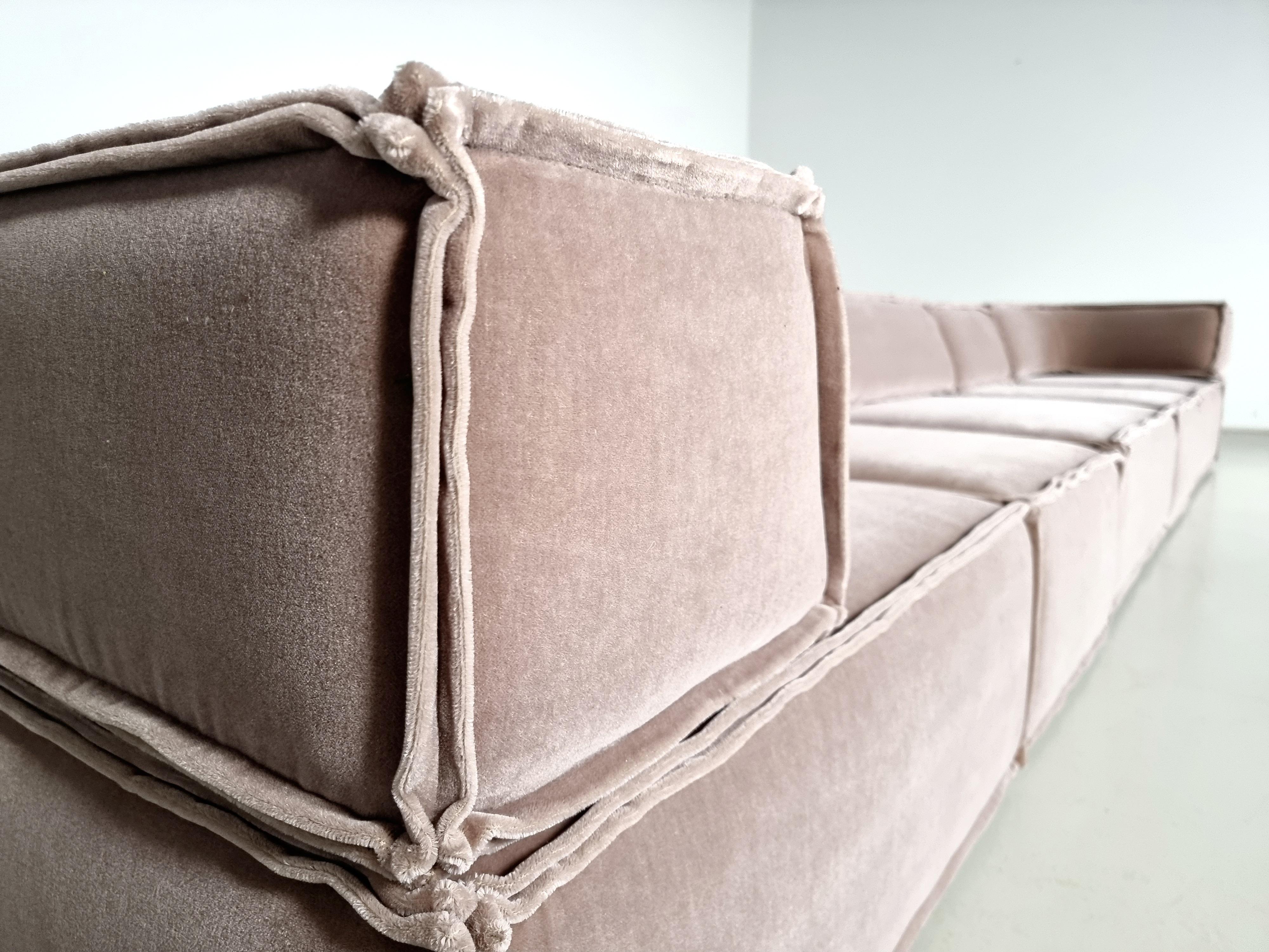 COR Trio Sofa en mohair beige par Team Form AG pour COR Furniture, 1970 5