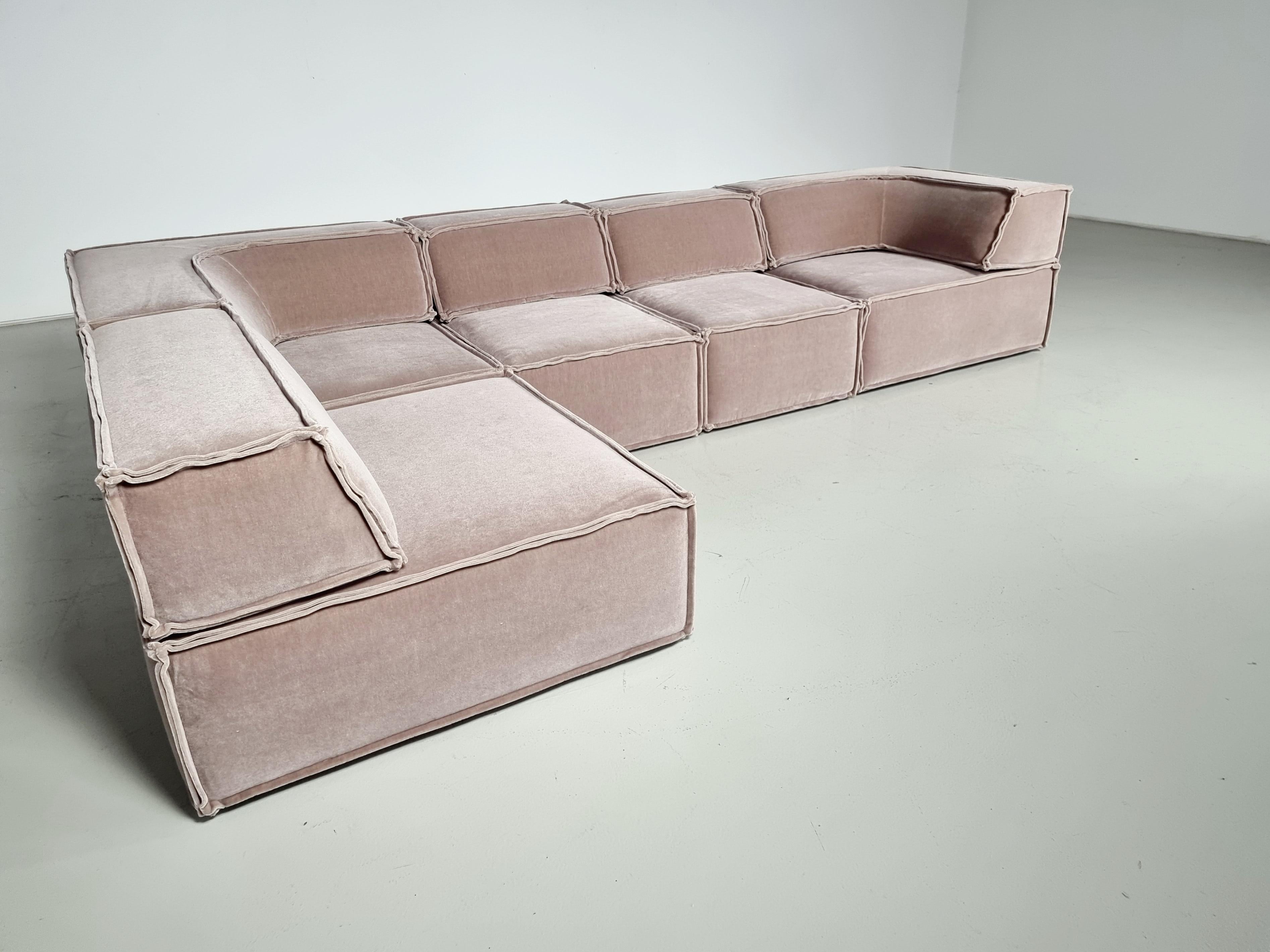 COR Trio Sofa en mohair beige par Team Form AG pour COR Furniture, 1970 1