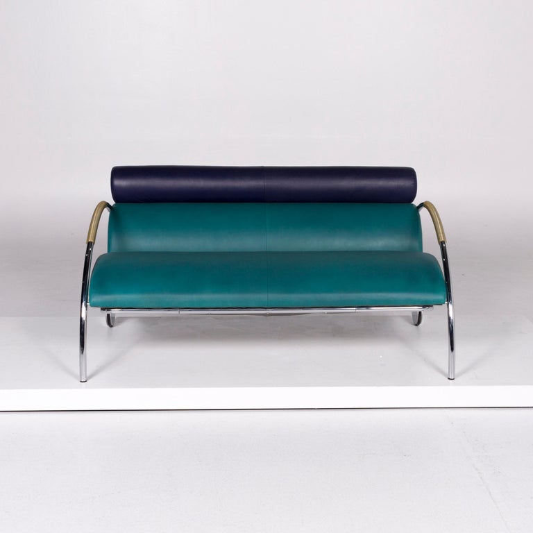 COR Zyklus Designer Leder Sofa by Peter Maly Türkis Zweisitzer at 1stDibs |  peter maly sofa