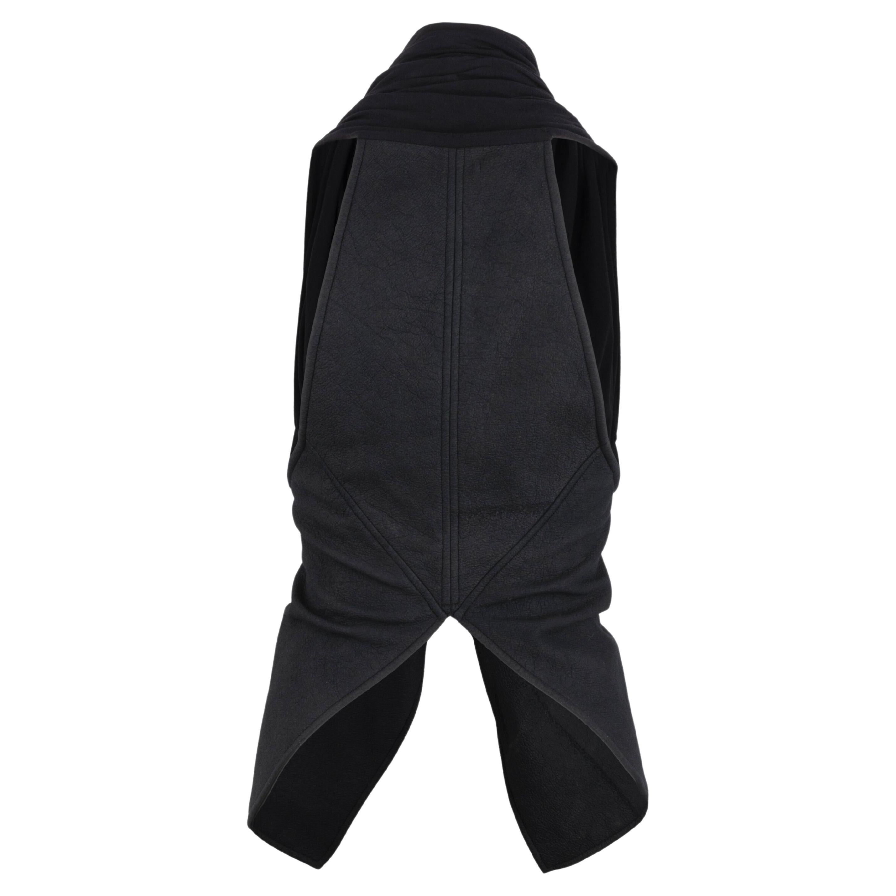 Cora Groppo Black Vest - '00s