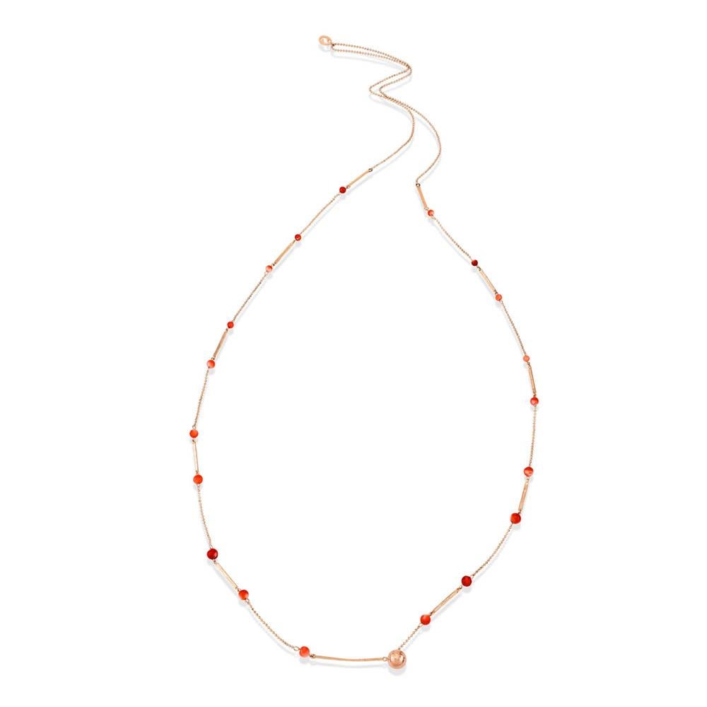 Cora long necklace in 14k rose gold by Selda Jewellery

Additional Information:-
Collection: Treasures of the sea collection
14K Rose gold
Chain length 94cm