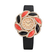 Corail & Onyx Dianond Watch