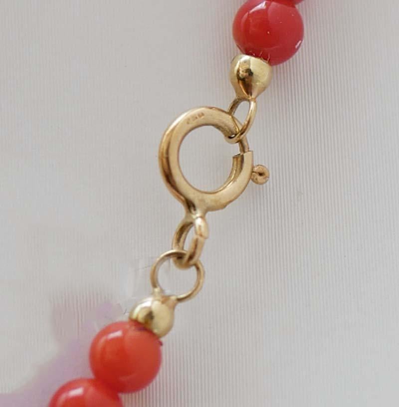 Rétro Corail, or jaune 18 carats en vente
