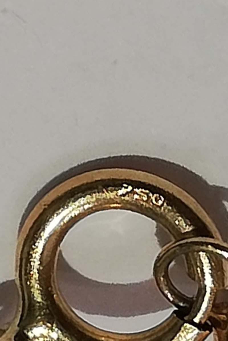 Corail, or jaune 18 carats Pour femmes en vente