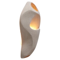 Coral 2 Wall Light in White Stoneware