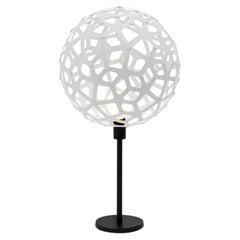 Coral 40 Table Lamp in 2 Sides Painted Bamboo Plywood by David Trubridge