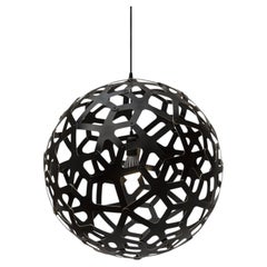 Coral 80 Pendant Lamp in 2 Sides Painted Bamboo Plywood by David Trubridge