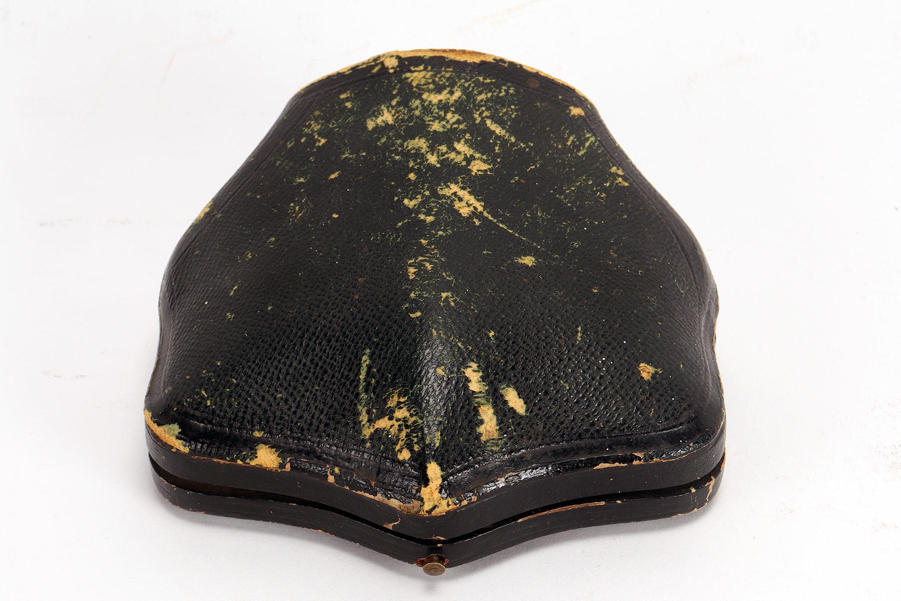 Koralle und Onyx Schildkrötenhaar Kamm-Diadem, Vereinigte Staaten 1880. im Angebot 5