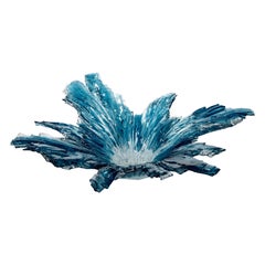 Coral Bowl in Aqua, Blue & Clear Glass Sculptural Centrepiece by Wayne Charmer Coral Bowl in Aqua, Blue & Clear Glass Sculptural Centrepiece by Wayne Charmer
