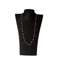 Collier de branches de corail en or