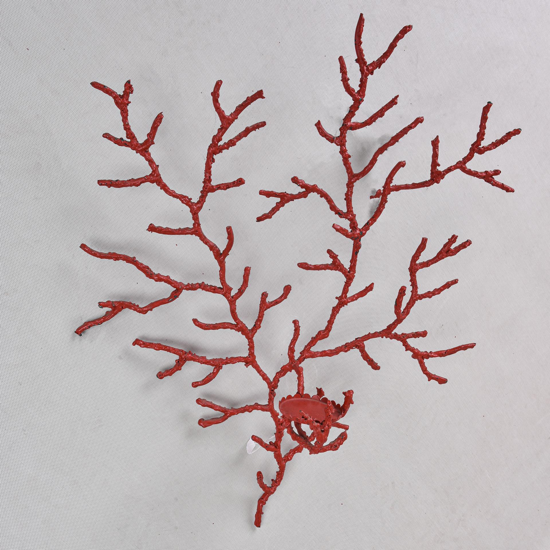 Coral Branches Iron Wall Sculptures In Excellent Condition For Sale In Alessandria, Piemonte