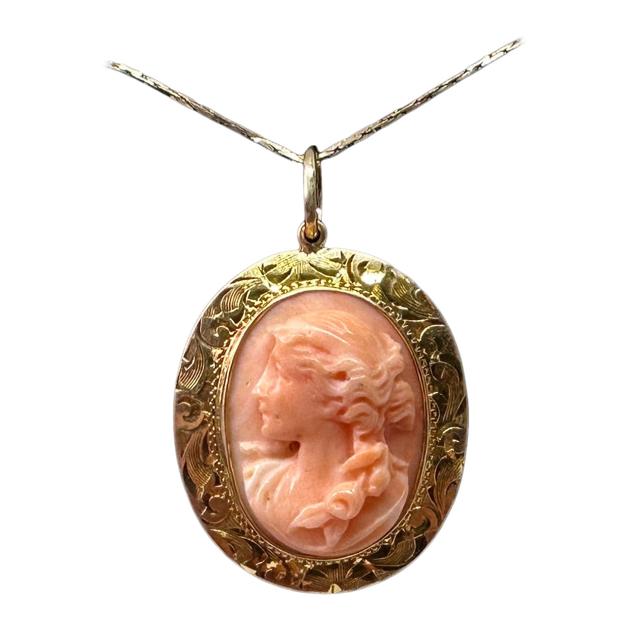 What is a coral cameo?
