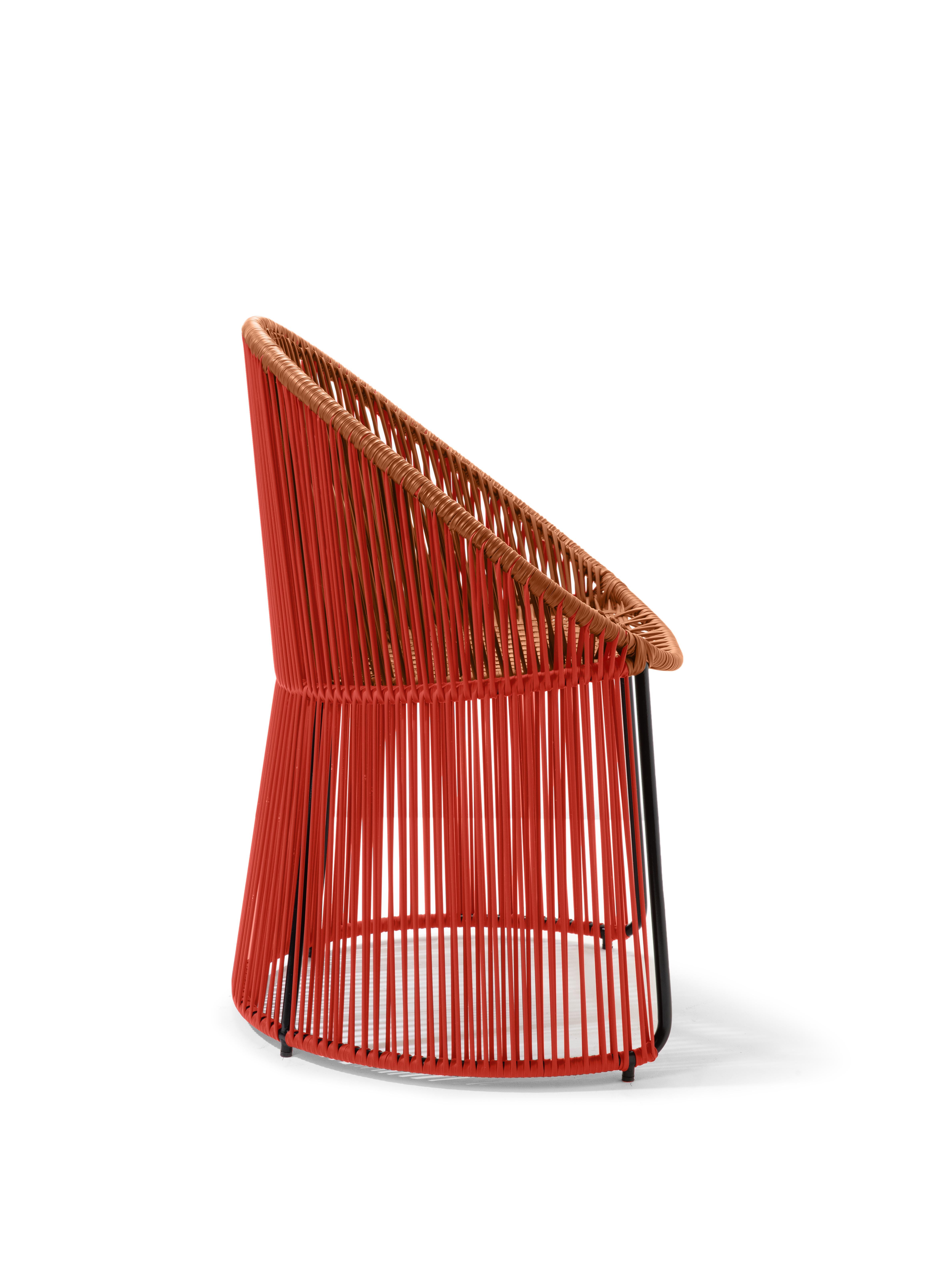 German Coral Cartagenas Dining Chair by Sebastian Herkner For Sale