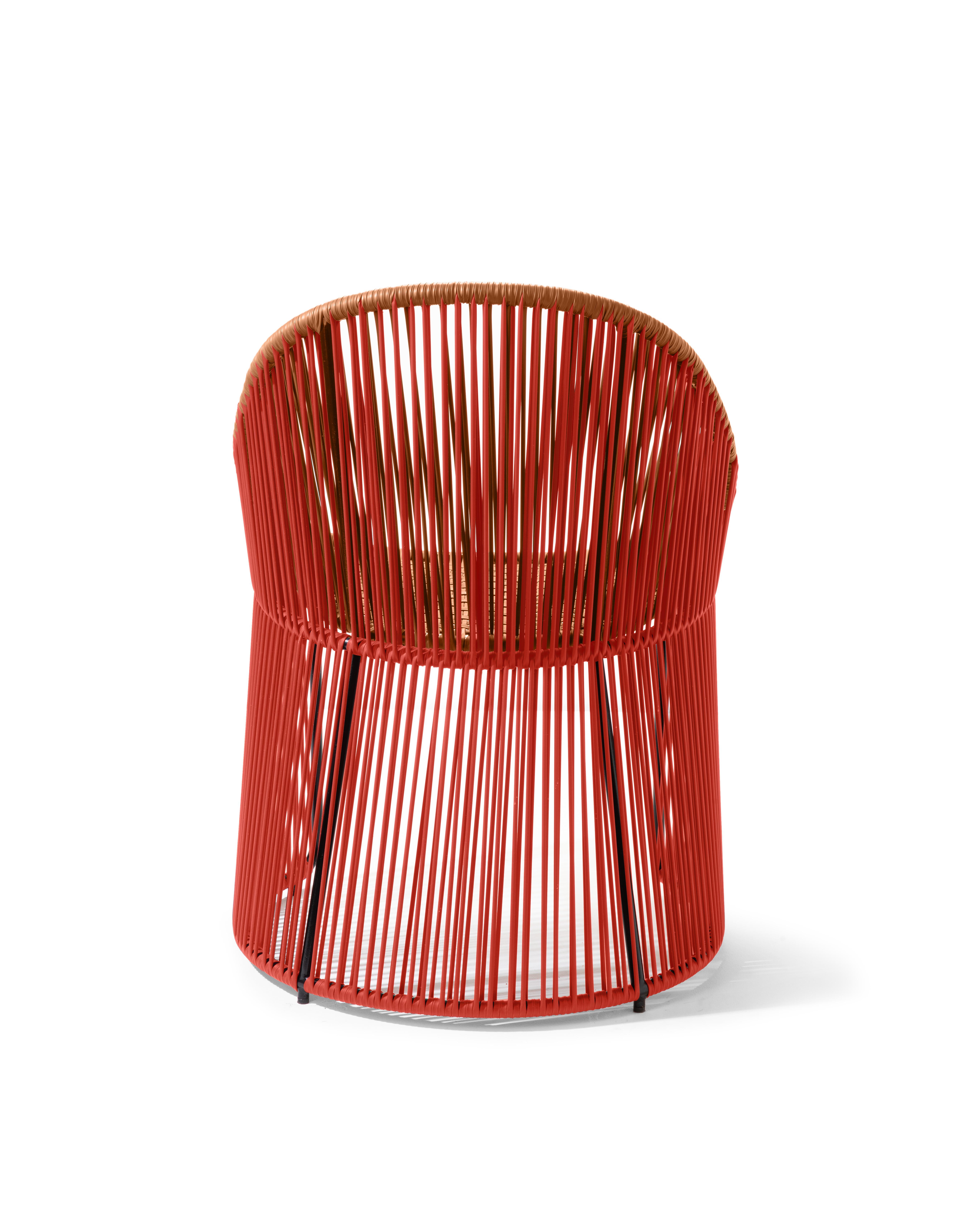 German Coral Cartagenas Dining Chair by Sebastian Herkner