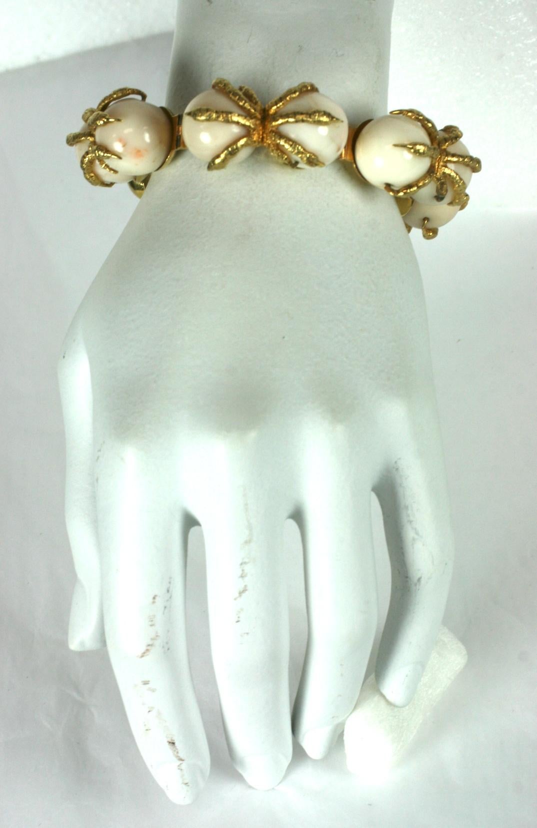 Bracciale The Claw di corallo in vendita 2