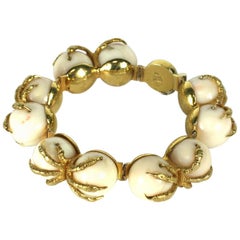 Bracciale The Claw di corallo