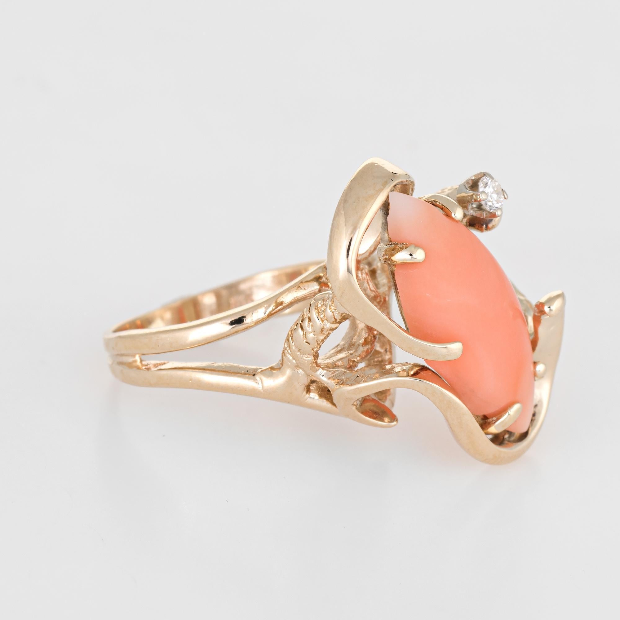 estate coral jewelry