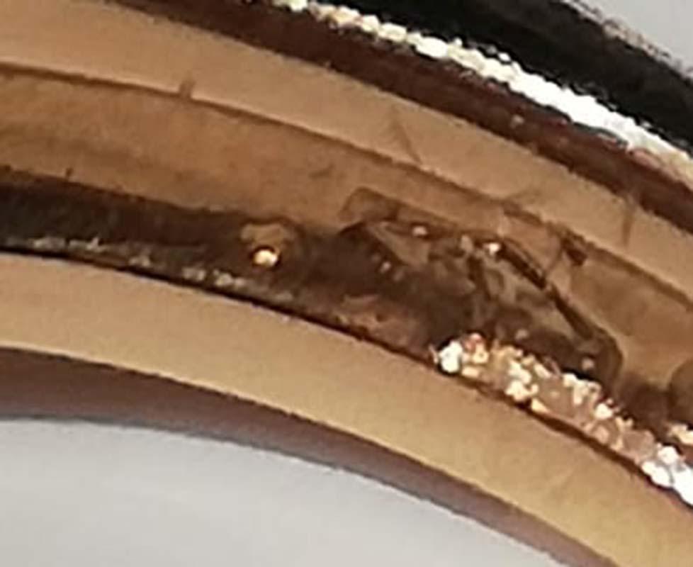 Women's Coral, Diamonds, 14 Karat Rose Gold Ring.