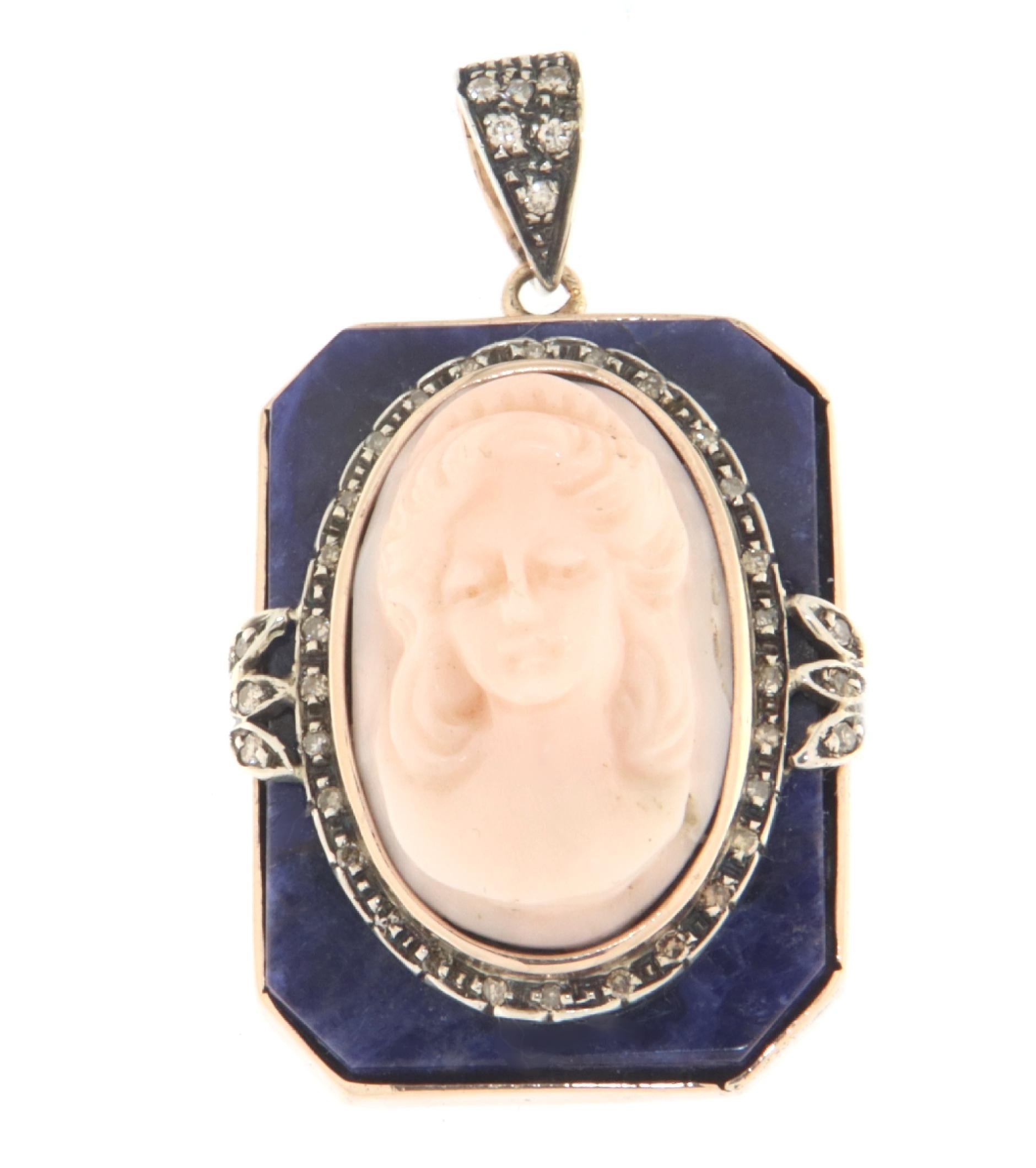 Colliers à pendentifs en or jaune 9 carats Neuf - En vente à Marcianise, IT