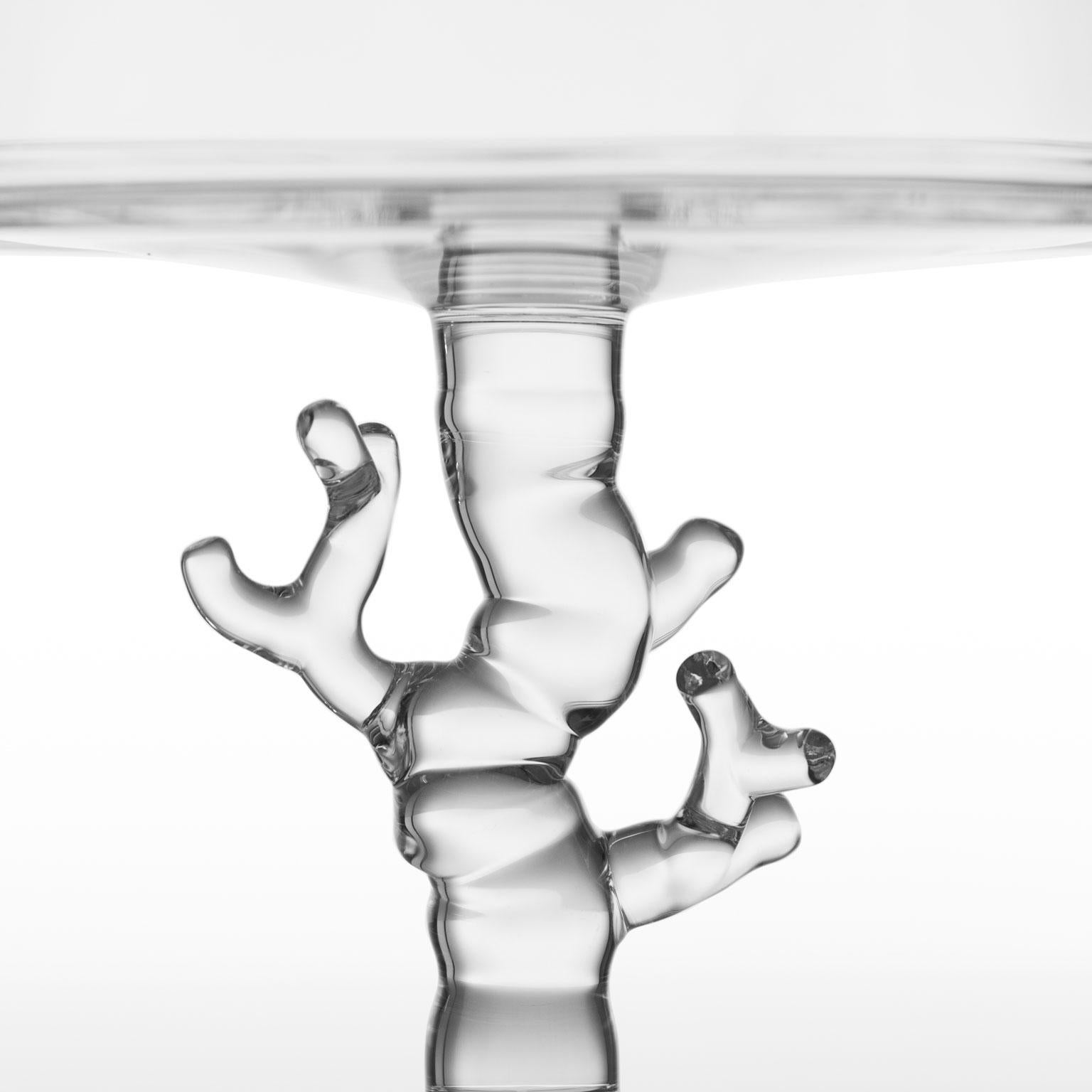 Soporte de cristal soplado 