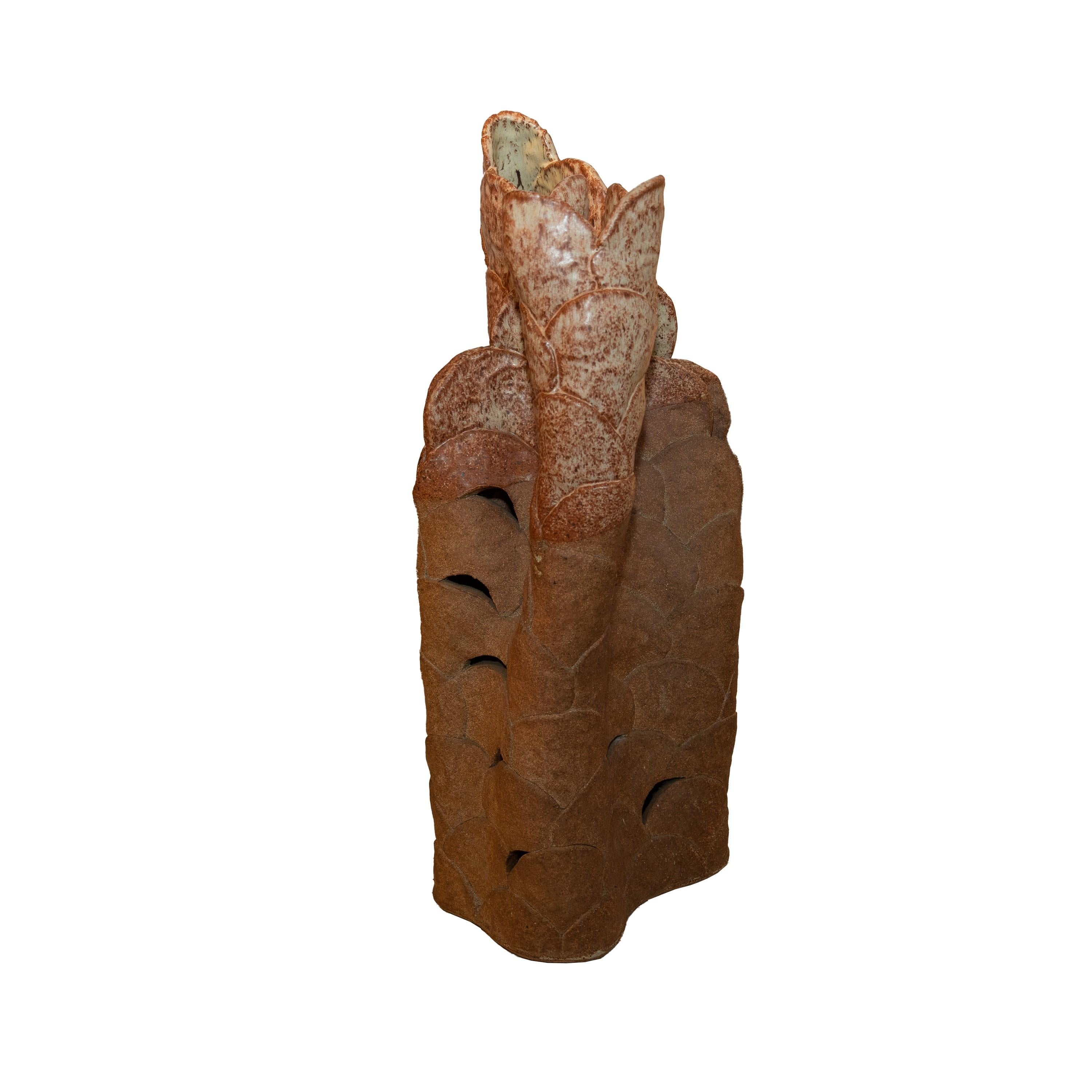 Smaltato Lampada da terra Coral in vendita