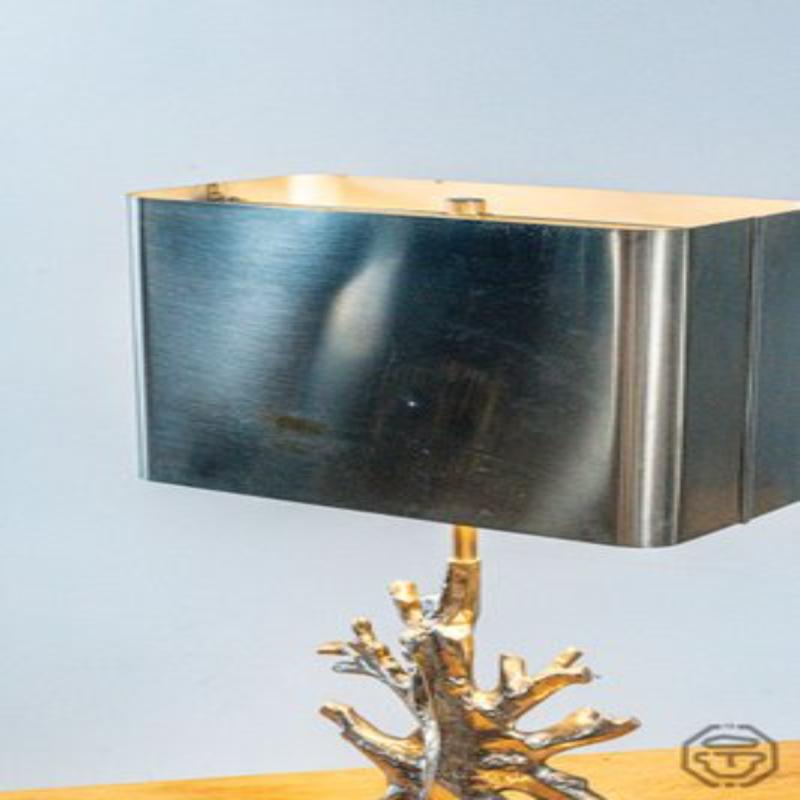 20th Century Coral House Lamp from Maison Charles, 1970s For Sale