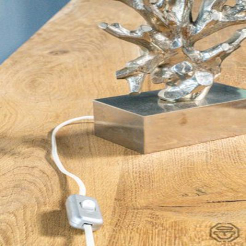 Coral House Lamp from Maison Charles, 1970s For Sale 2