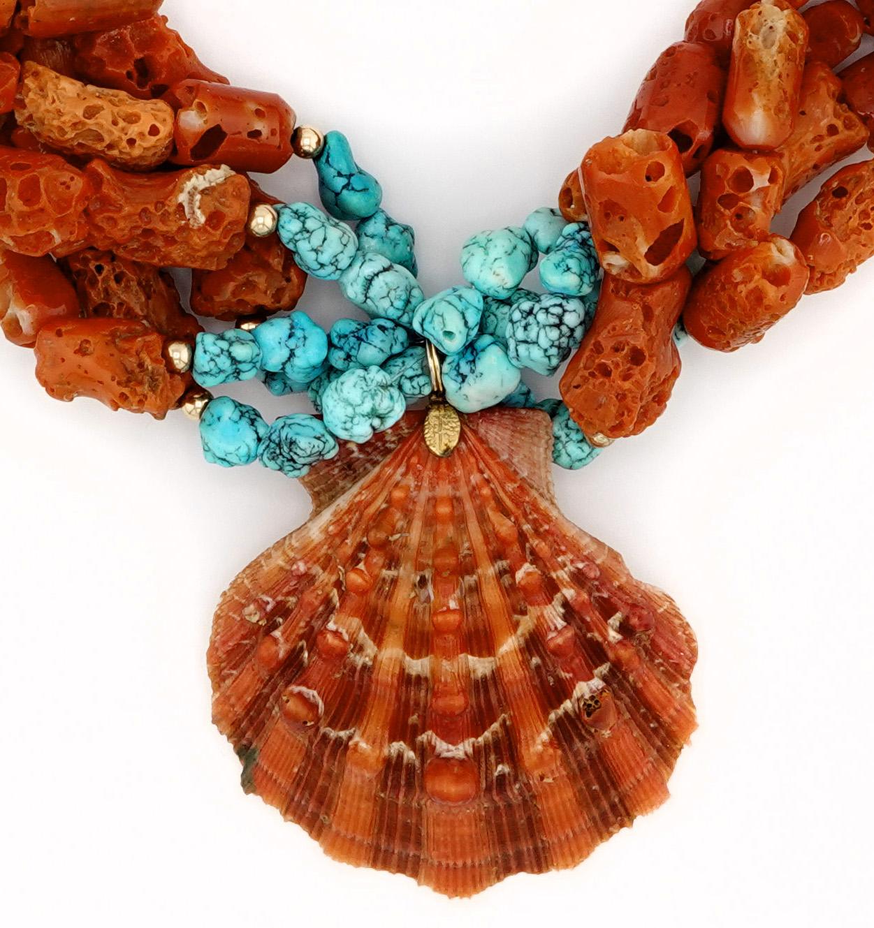 What makes this vintage Helga Wagner necklace particularly special is its rarity. Coral jewelry has become increasingly scarce due to restrictions on international trade. While it remains legal to sell or purchase, importing coral is now prohibited.