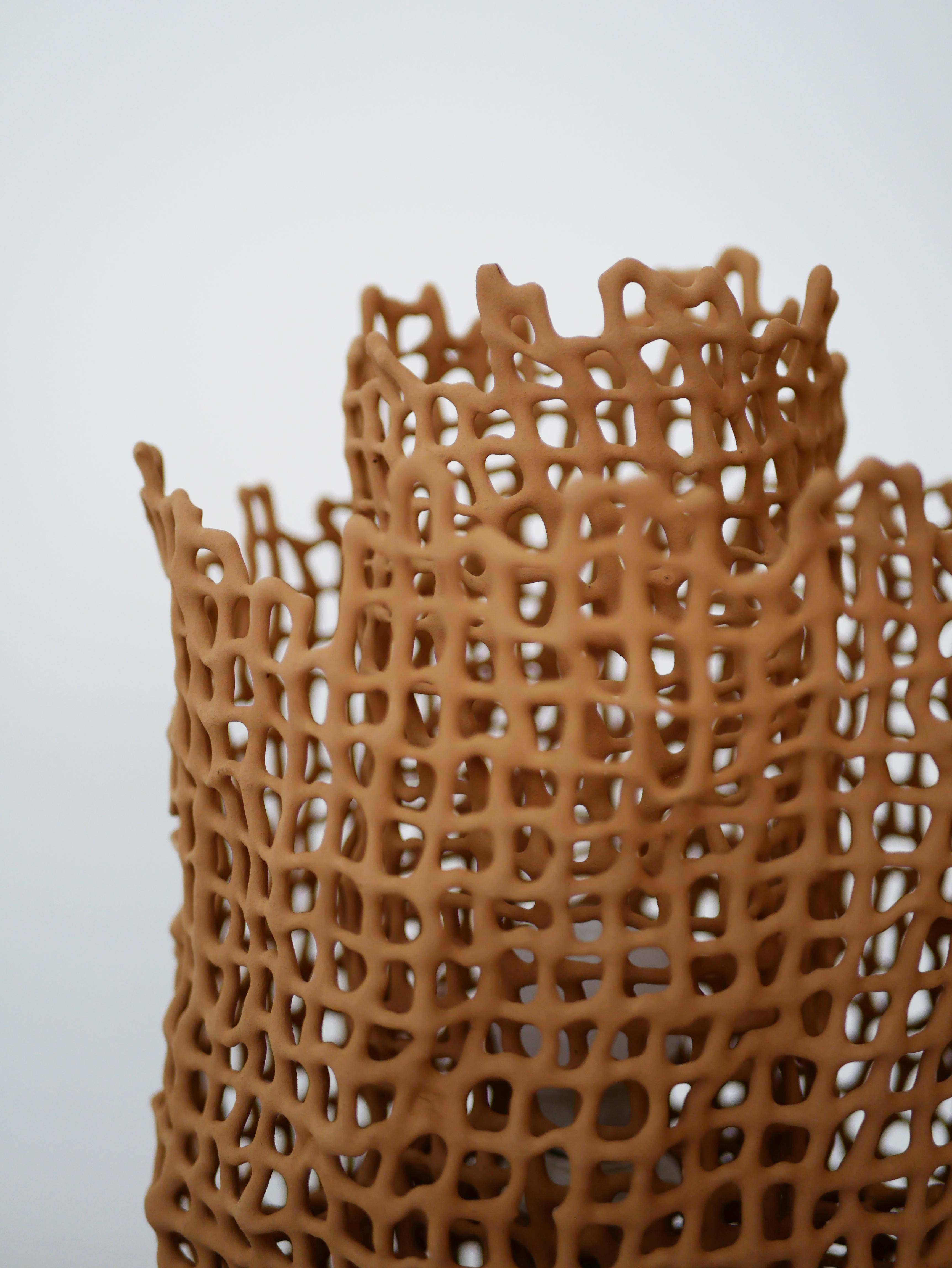 Post-Modern Coral Lamp by Dzovag Kotchian For Sale